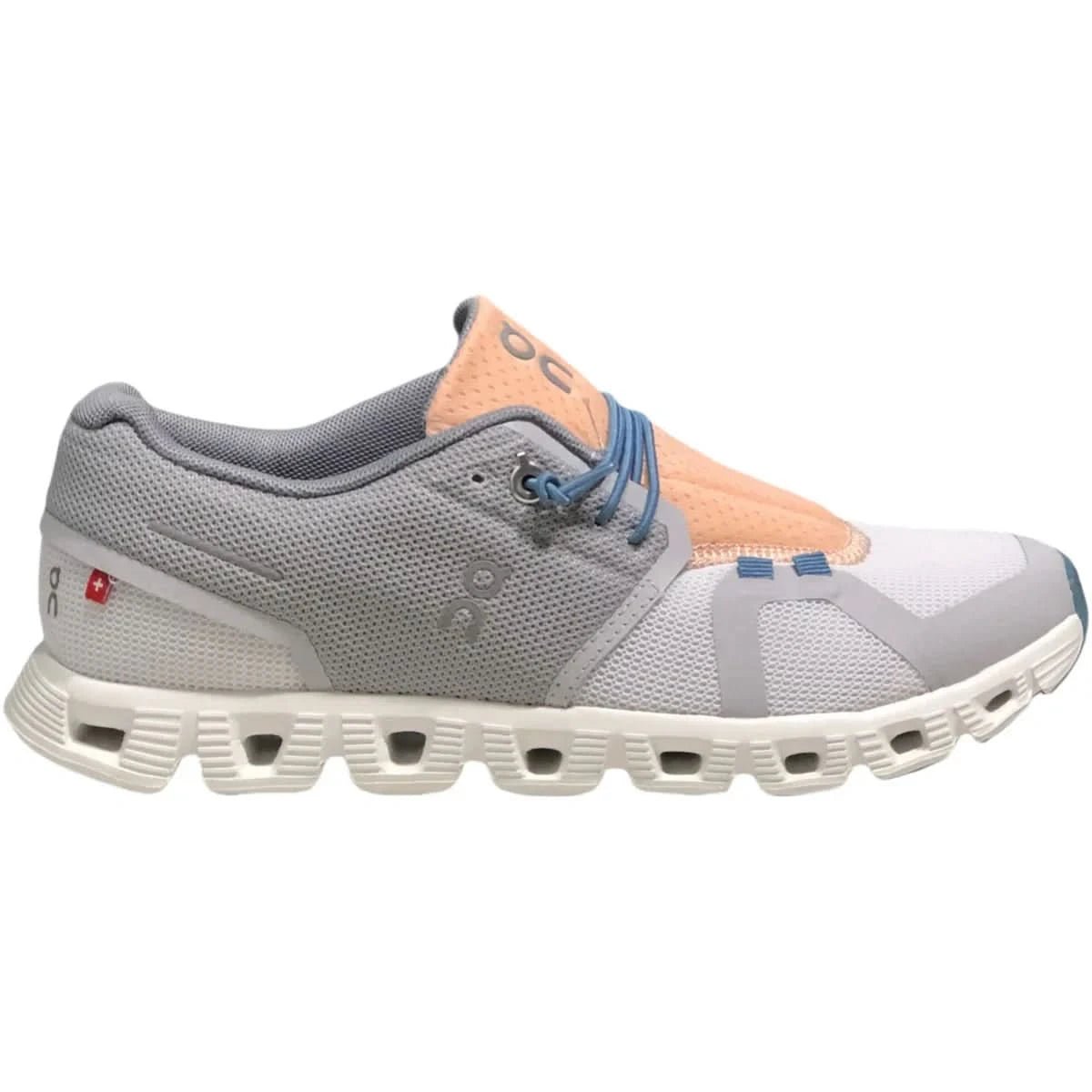 On Cloud 5 Women's Glacier grey/natural white - Onsrunners