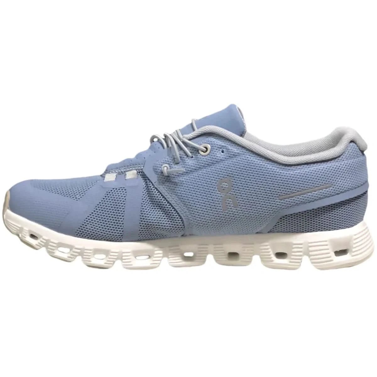 On Cloud 5 Women's Light Grayish Blue White - Onsrunners