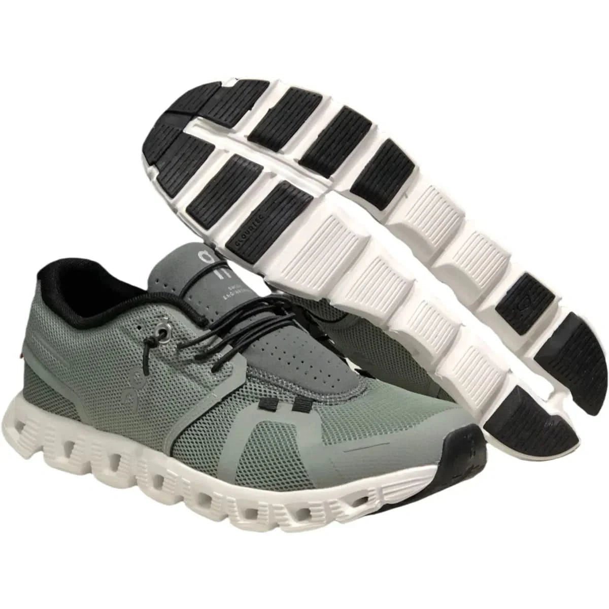 On Cloud 5 Women's Pale Greenish/White - Onsrunners