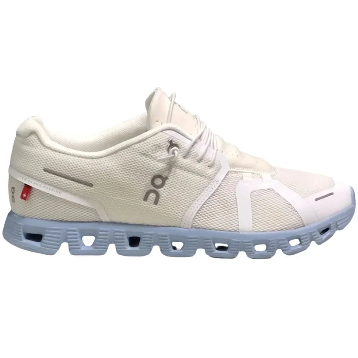 On Cloud 5 Women's White light/grey blue - Onsrunners