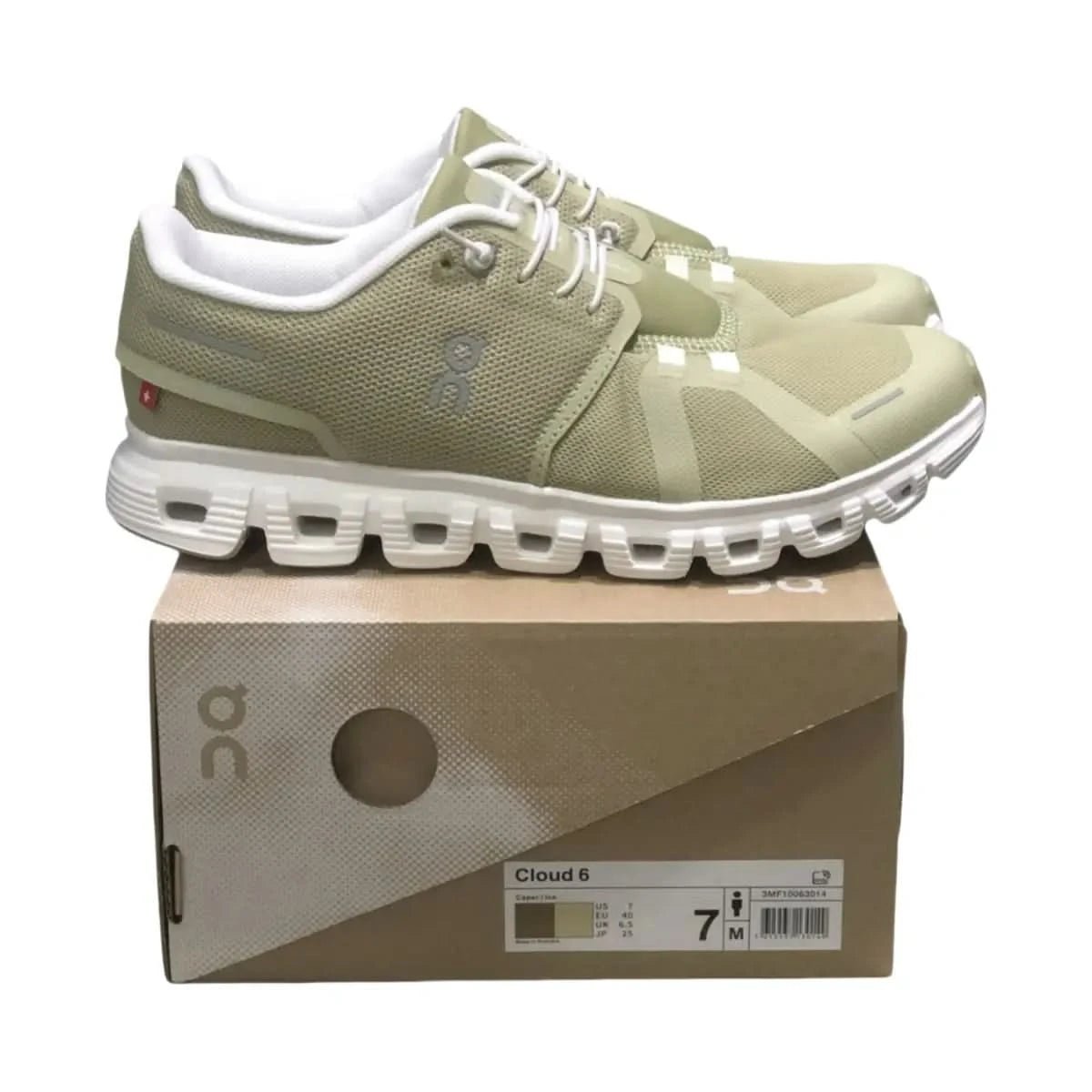 On Cloud 6 Men's Green/Grey - Onsrunners