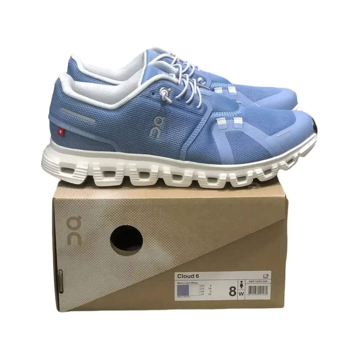 On Cloud 6 Men's Sky Blue/White - Onsrunners