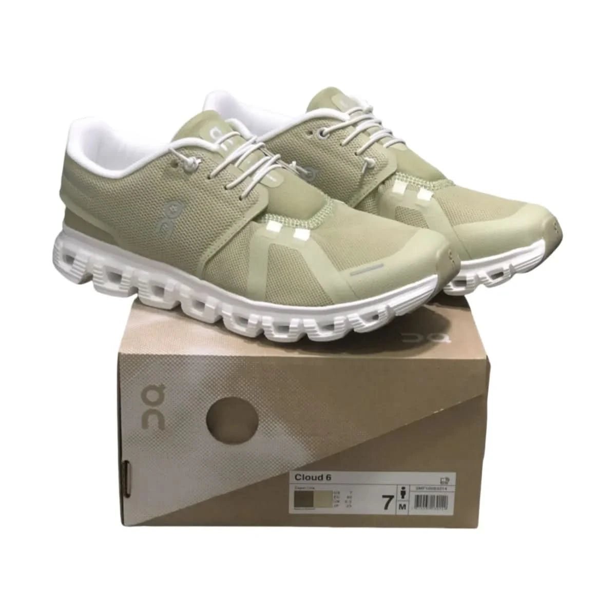 On Cloud 6 Women's Green/Grey - Onsrunners