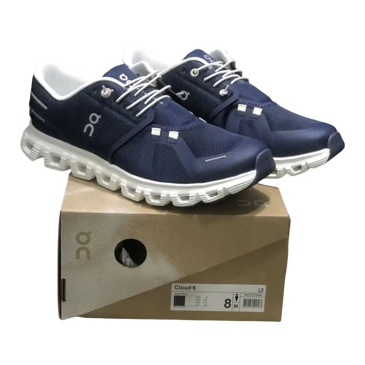 On Cloud 6 Women's Navy/White - Onsrunners