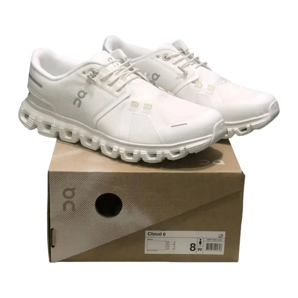 On Cloud 6 Women's Undyed/White - Onsrunners