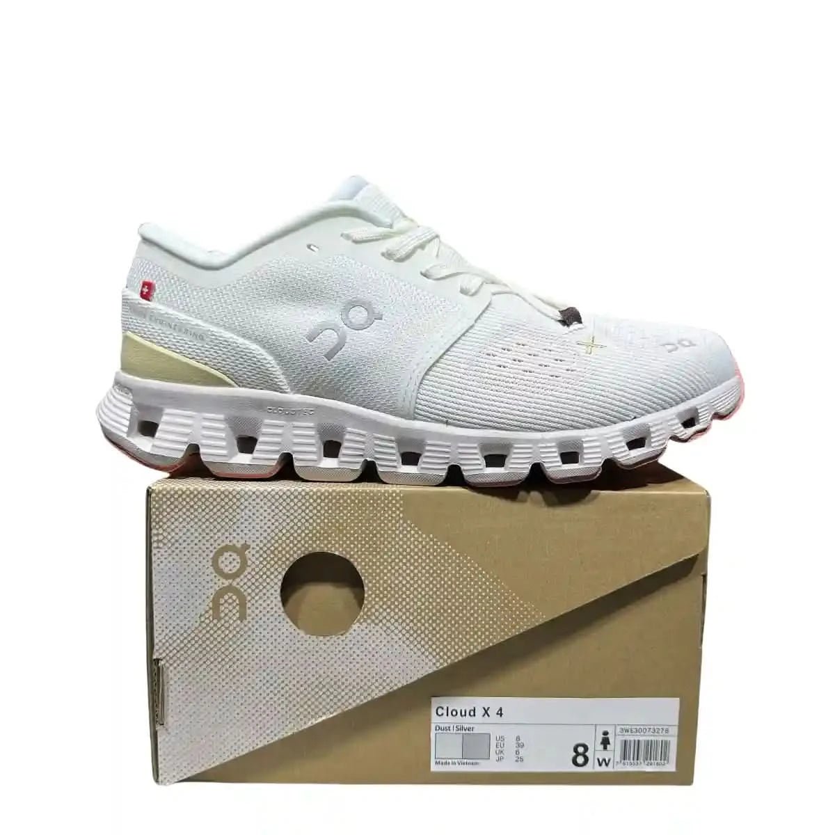 On Cloud X4 Men's Sand/Ivory White W - Onsrunners