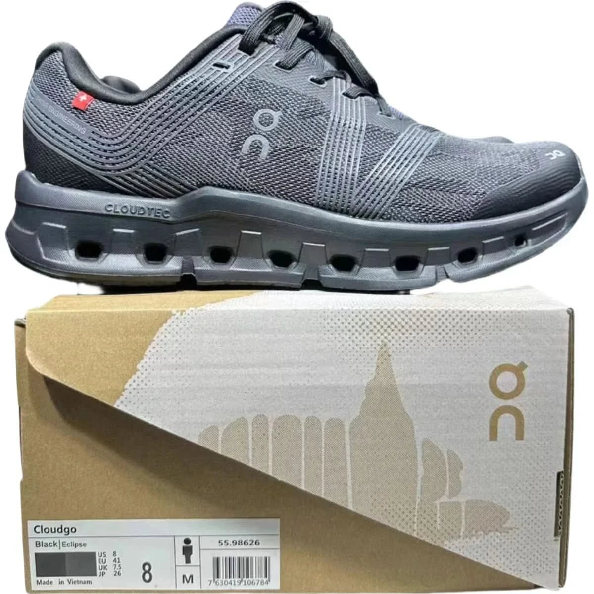 On Cloudgo Men's Black eclipse black - Onsrunners