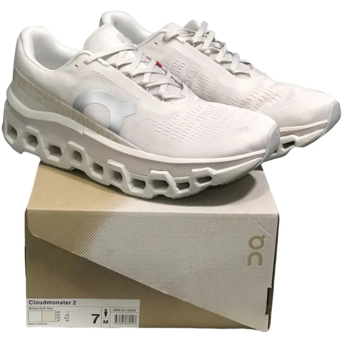 On Cloudmonster 2 Men'S Sand/White - Onsrunners