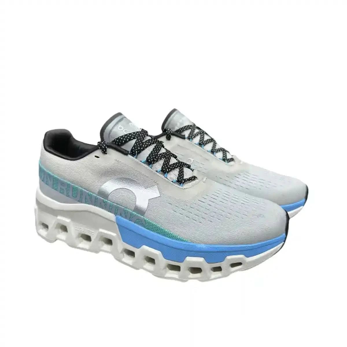 On Cloudmonster 2 Men's White/Blue - Onsrunners