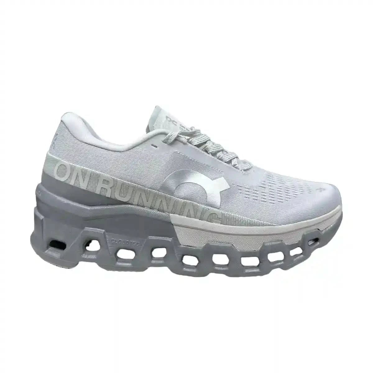 On Cloudmonster 2 Men's White/Gray - Onsrunners