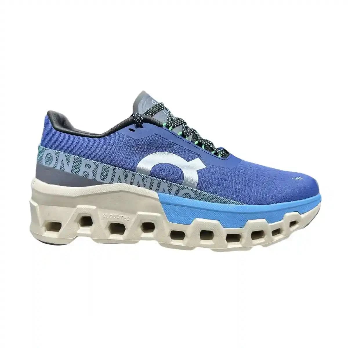 On Cloudmonster 2 Women's Storm Gray/Sky Blue - Onsrunners