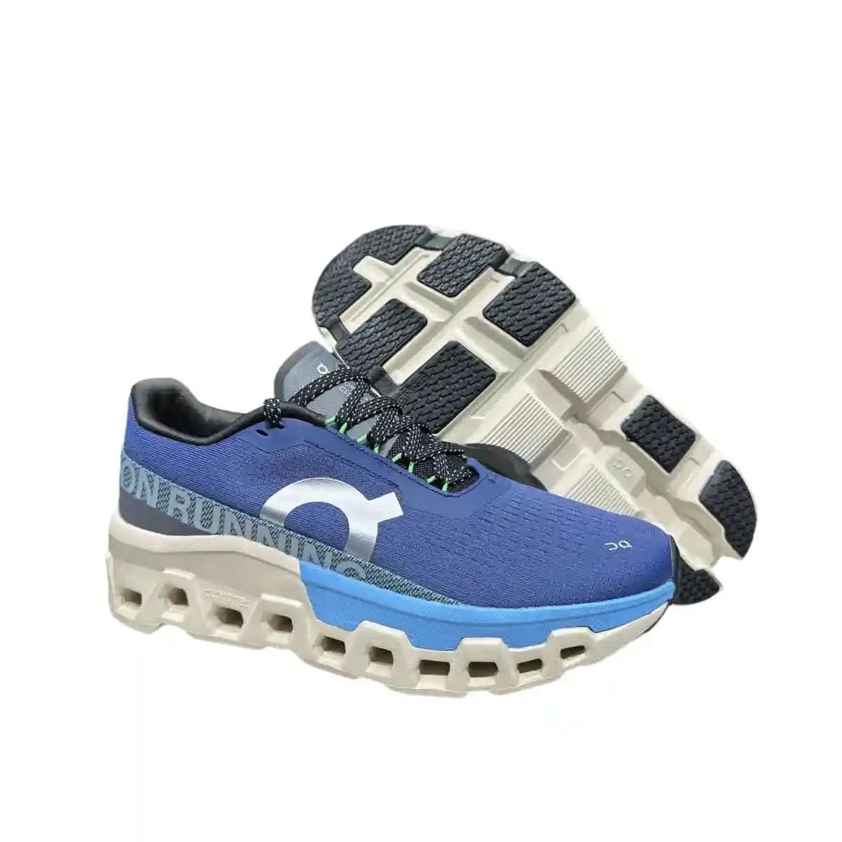 On Cloudmonster 2 Women's Storm Gray/Sky Blue - Onsrunners