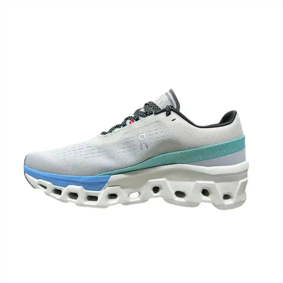 On Cloudmonster 2 Women's White/Blue - Onsrunners