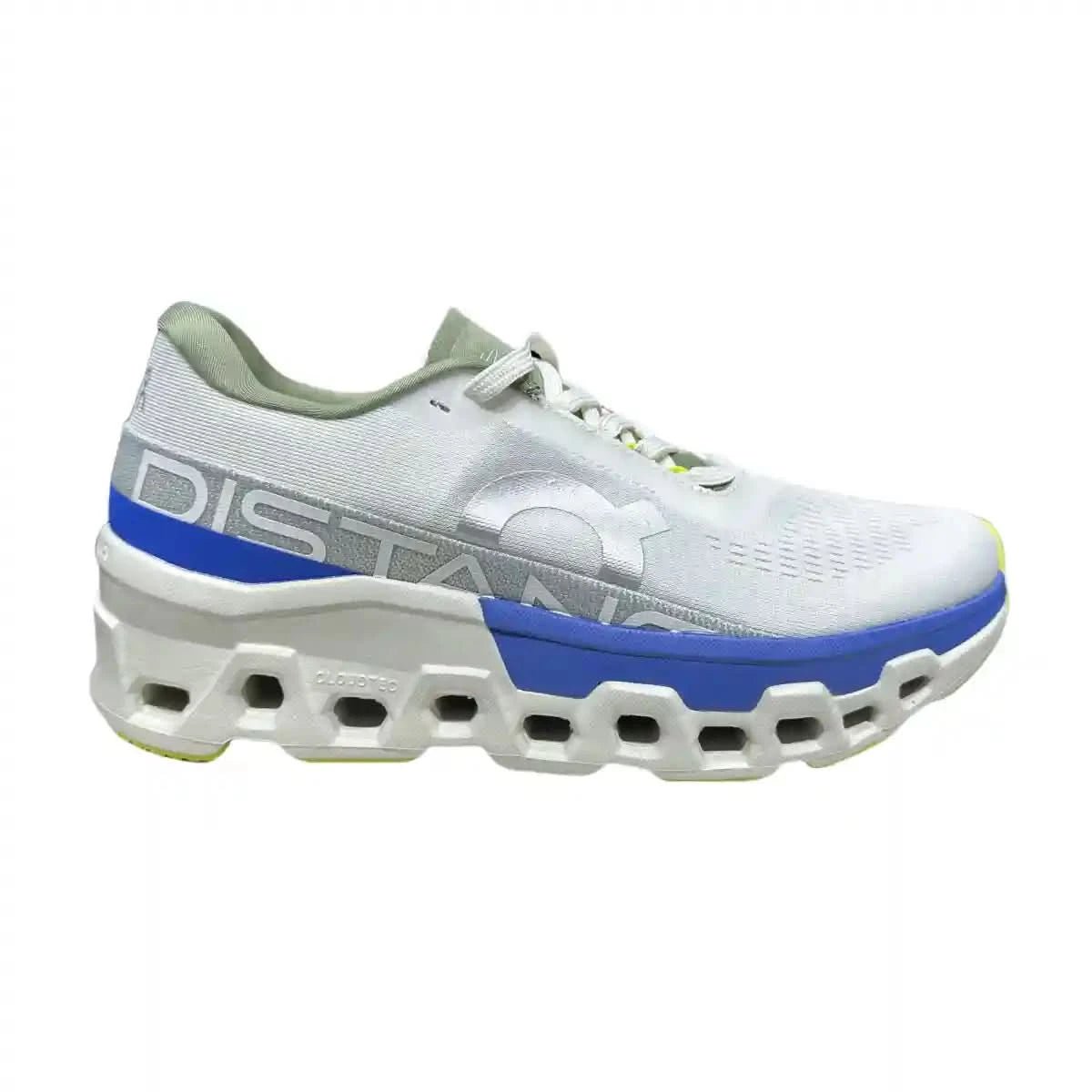 On Cloudmonster 2 Women's White/Cyan Blue - Onsrunners