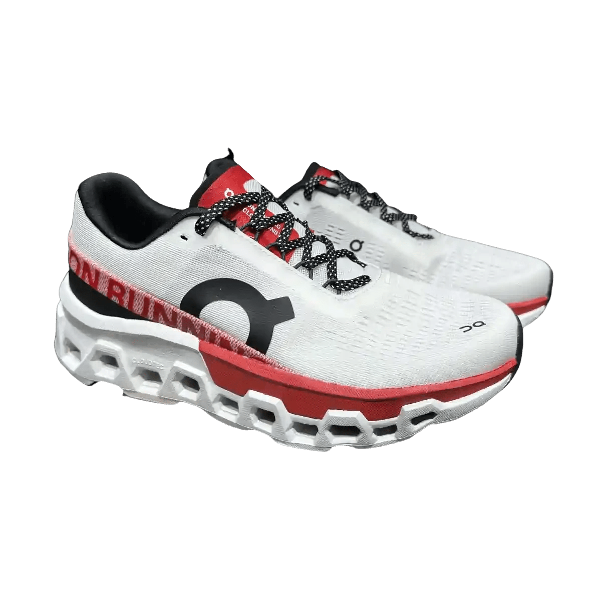 On Cloudmonster 2 Women's White/Red - Onsrunners