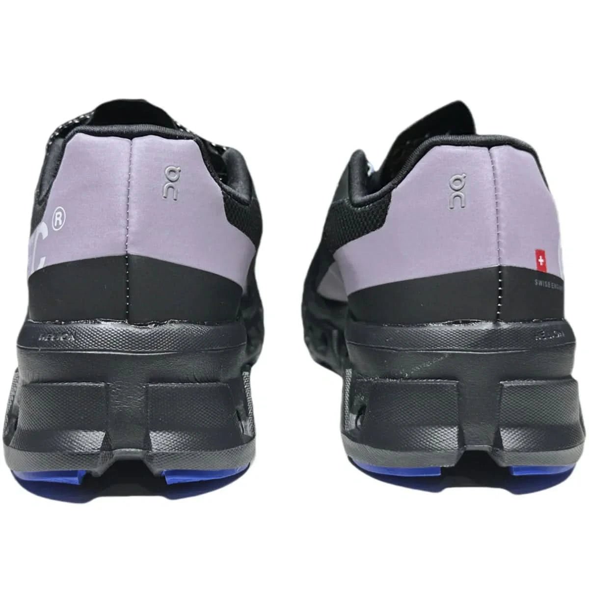 On Cloudmonster Men's Black/Blue - Onsrunners