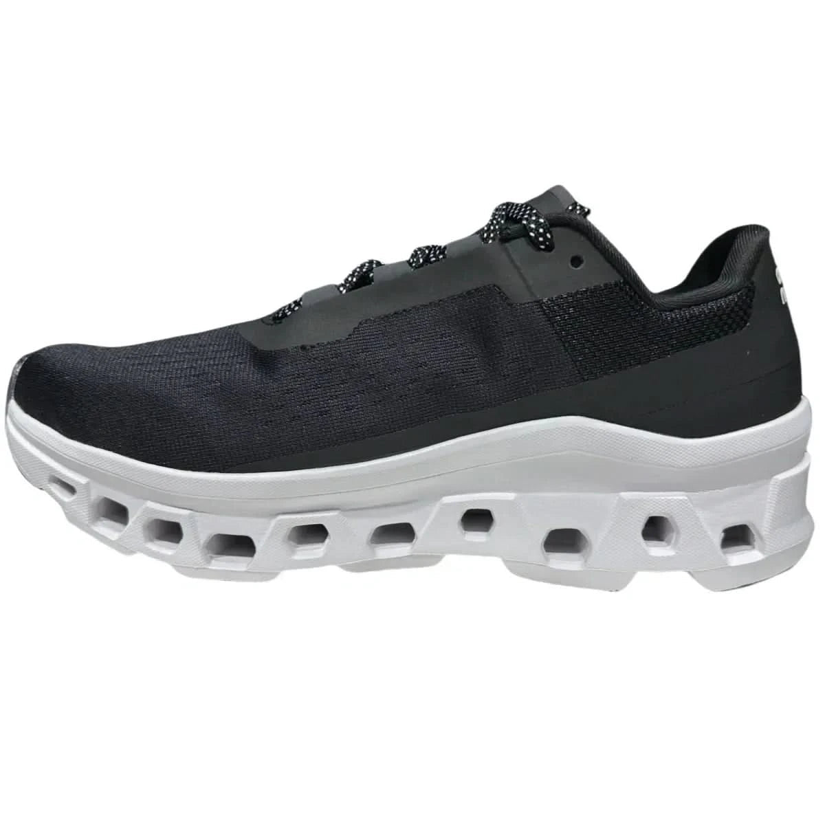 On Cloudmonster Men's Black/White - Onsrunners