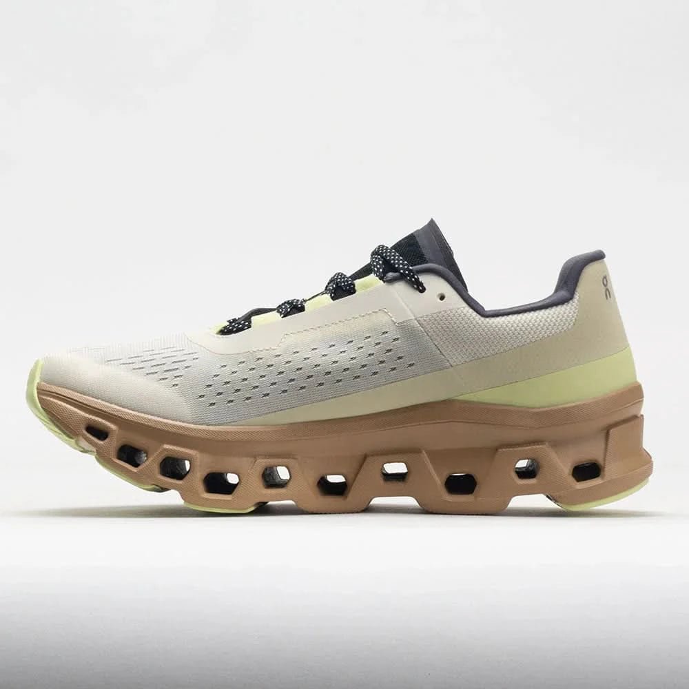 On Cloudmonster Men's Cream/Dune - Onsrunners