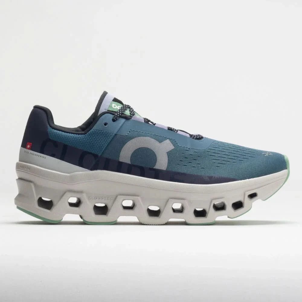 On Cloudmonster Men's Dust/Vapor - Onsrunners