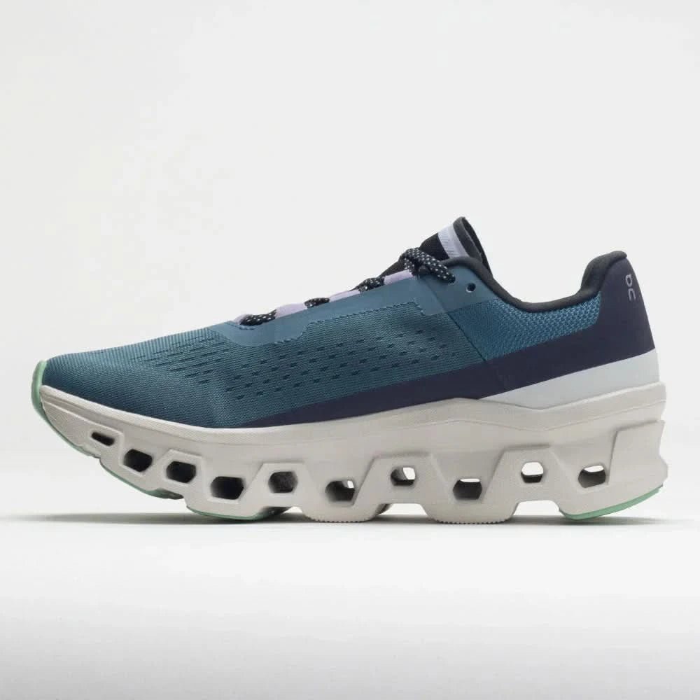 On Cloudmonster Men's Dust/Vapor - Onsrunners