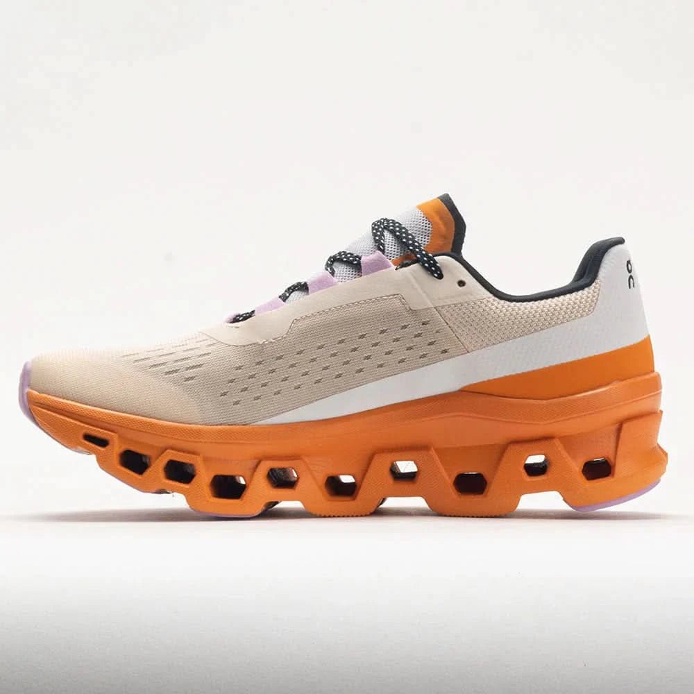 On Cloudmonster Men's Fawn/Turmeric - Onsrunners