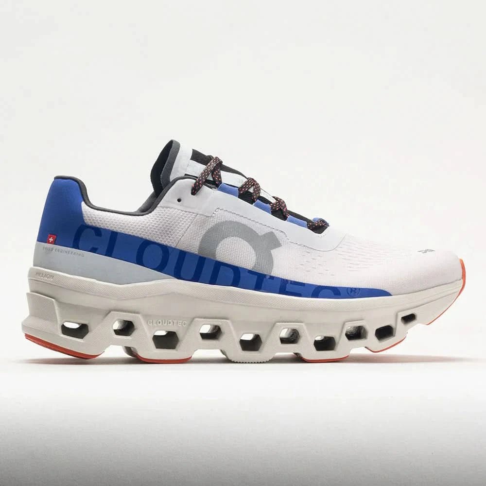 On Cloudmonster Men's Frost/Cobalt - Onsrunners