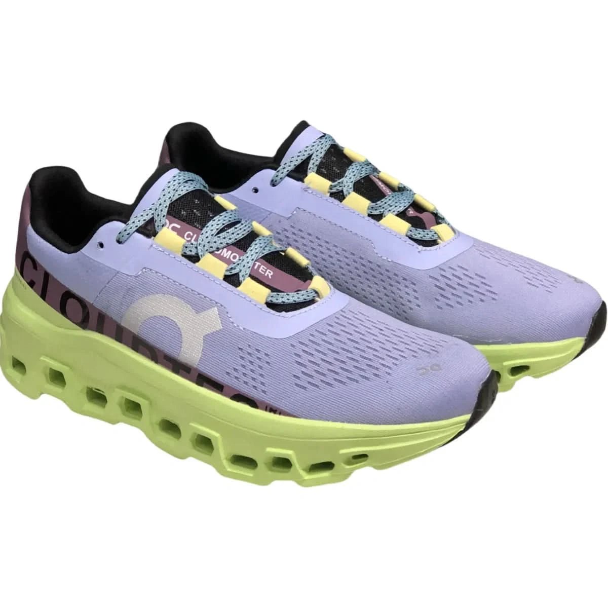 On Cloudmonster Men's Green/Blue - Onsrunners