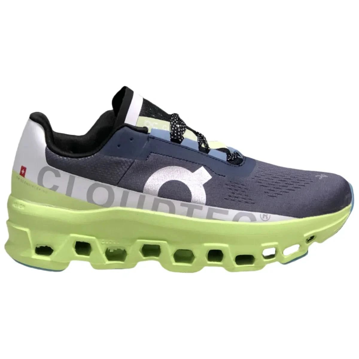 On Cloudmonster Men's Green/Blue - Onsrunners
