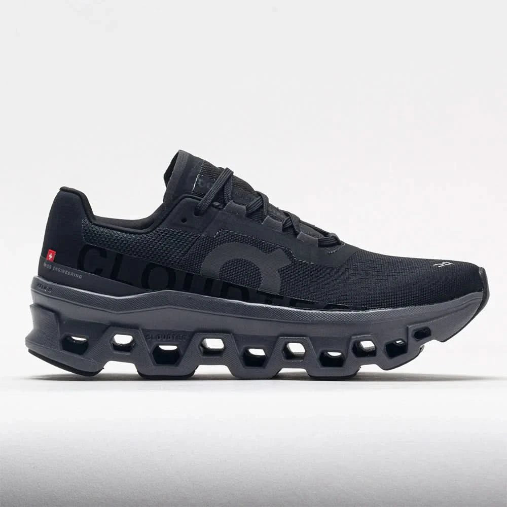 On Cloudmonster Women's All Black - Onsrunners