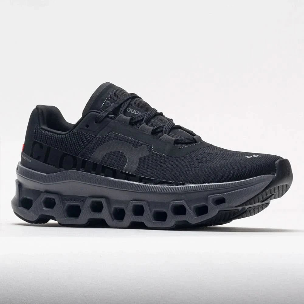 On Cloudmonster Women's All Black - Onsrunners
