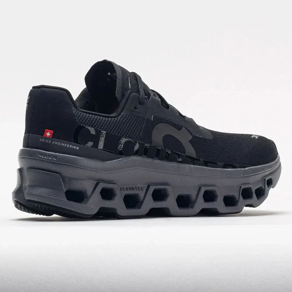 On Cloudmonster Women's All Black - Onsrunners