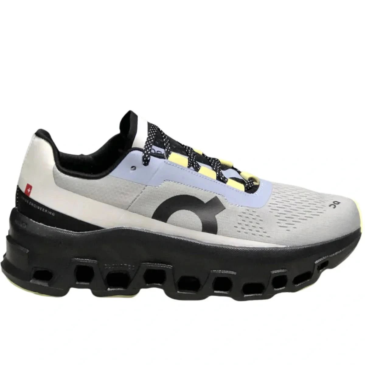 On Cloudmonster Women's Black/Grey - Onsrunners