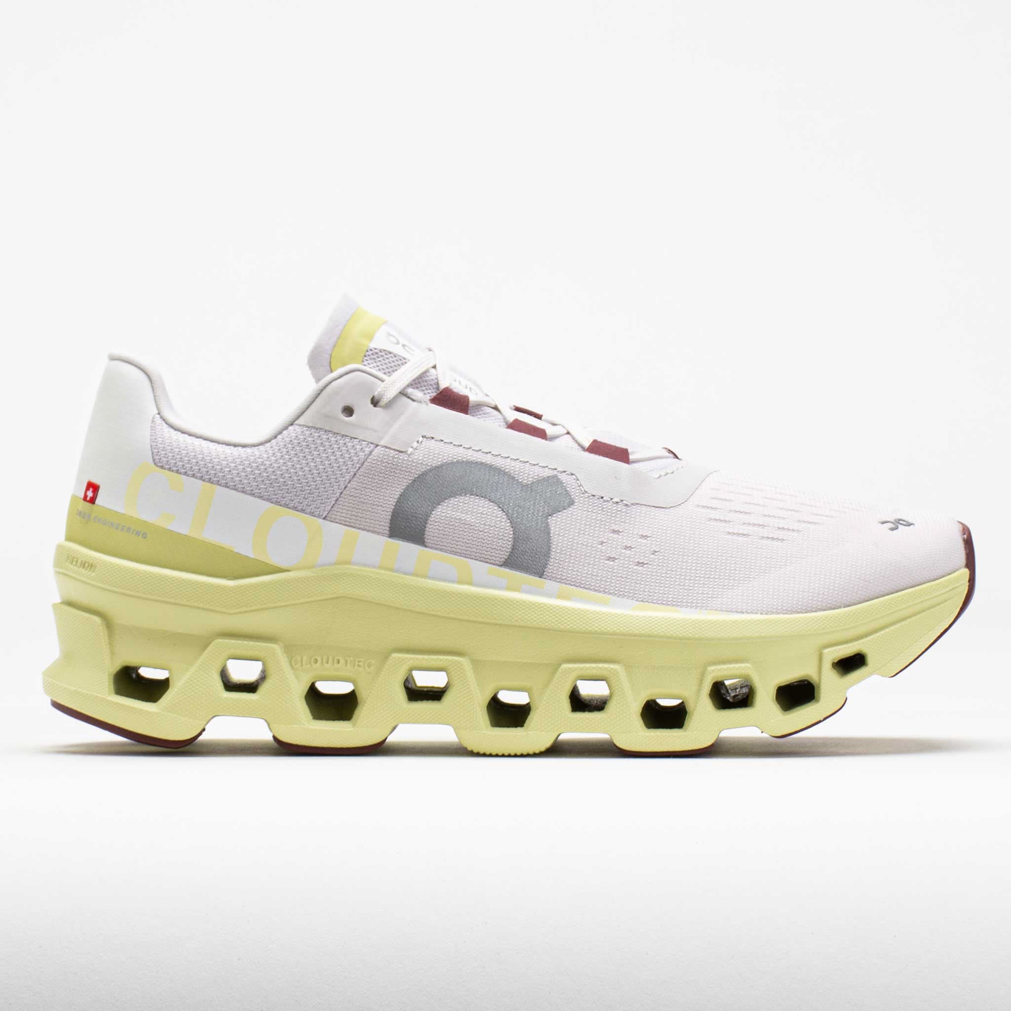 On Cloudmonster Women's Frost/Acacia - Onsrunners