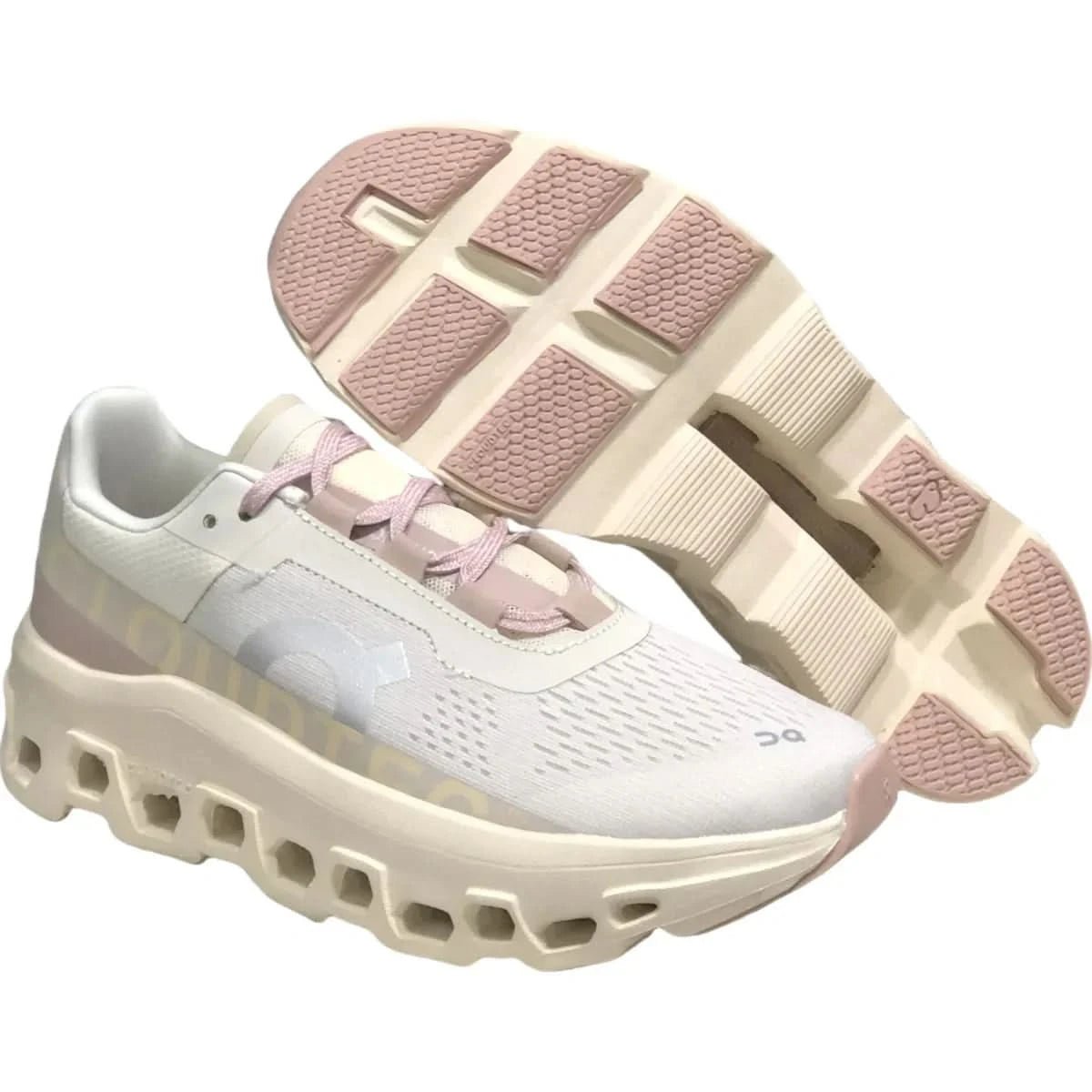 On Cloudmonster Women's Moon/Fawn - Onsrunners