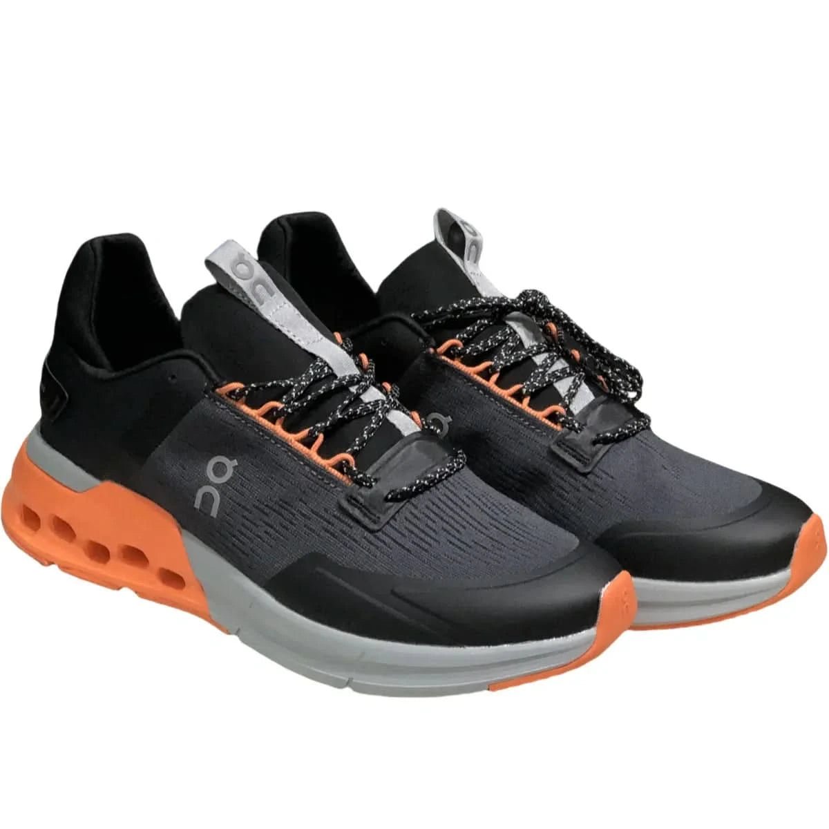 On Cloudnova Flux Women's Black/Flame - Onsrunners