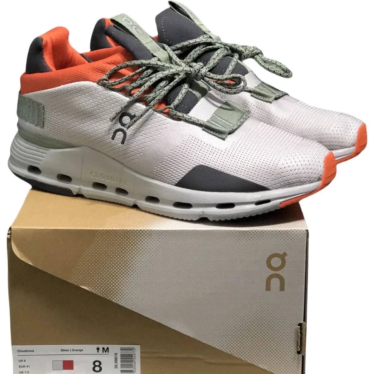 On Cloudnova Men's Orange/Blue - Onsrunners
