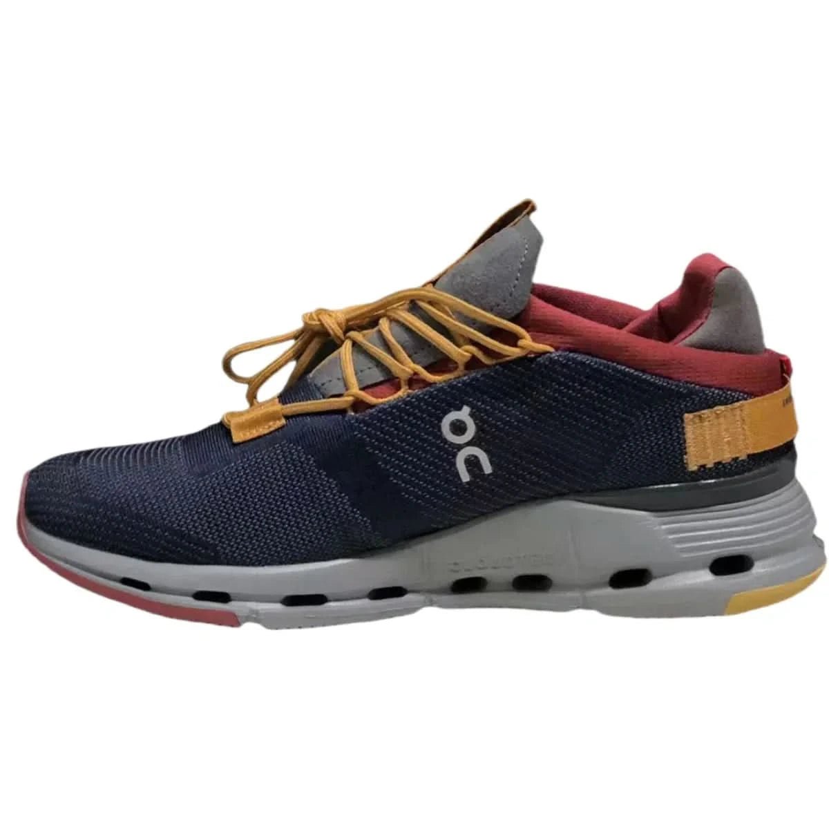 On Cloudnova Women's Gray/Blue - Onsrunners
