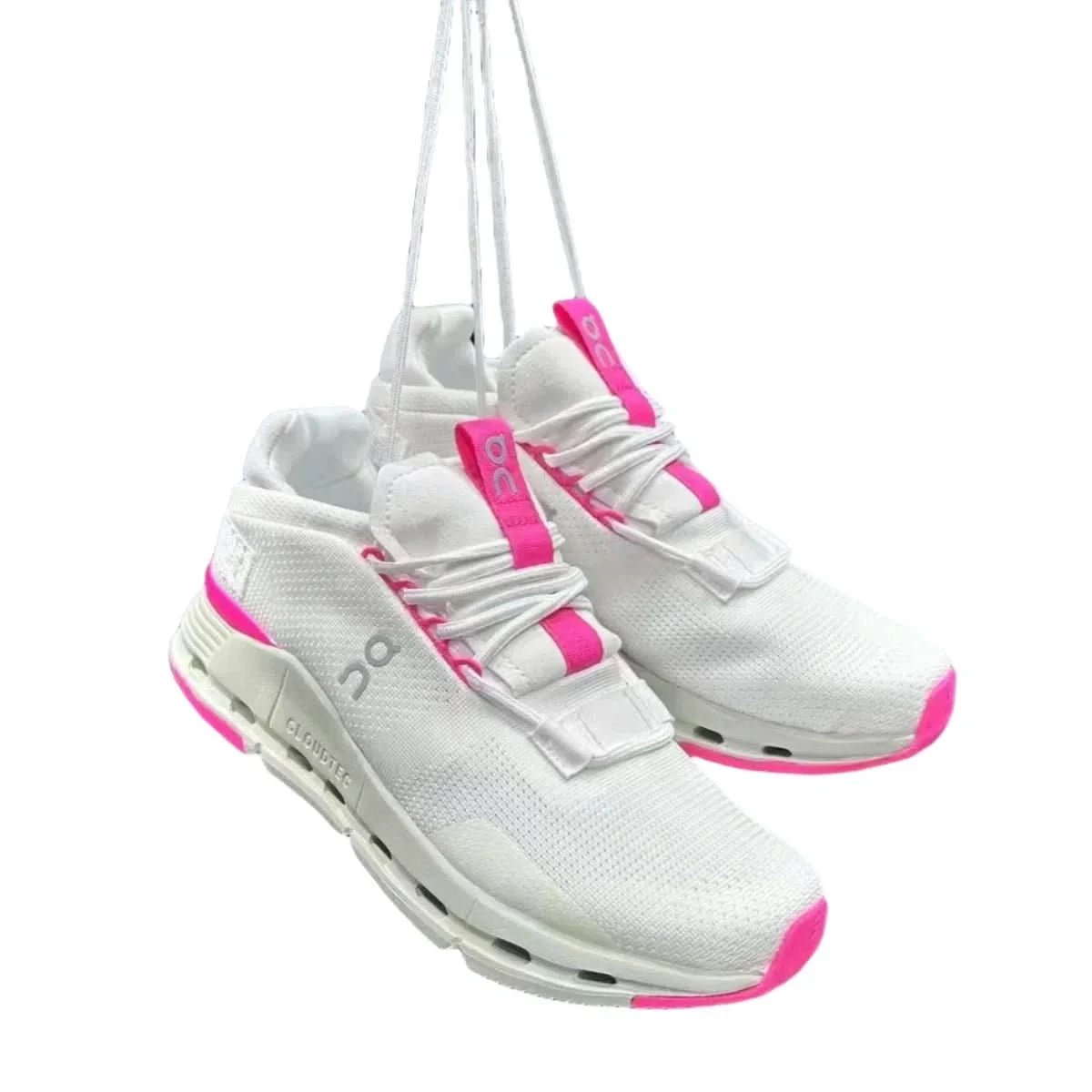 On Cloudnova Women's White/Pink - Onsrunners