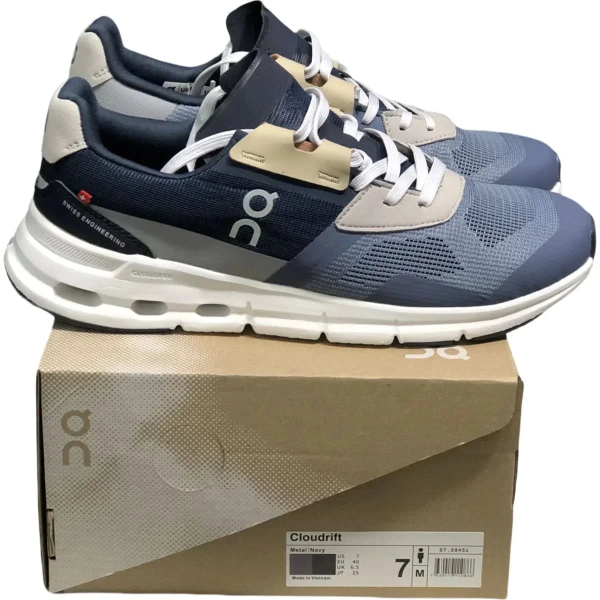 On Cloudrift Men's Navy/Blue - Onsrunners