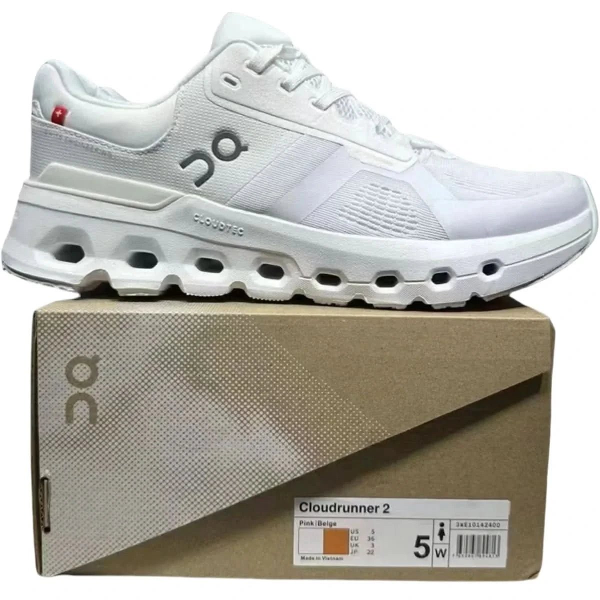 On Cloudrunner 2 Men's White - Onsrunners