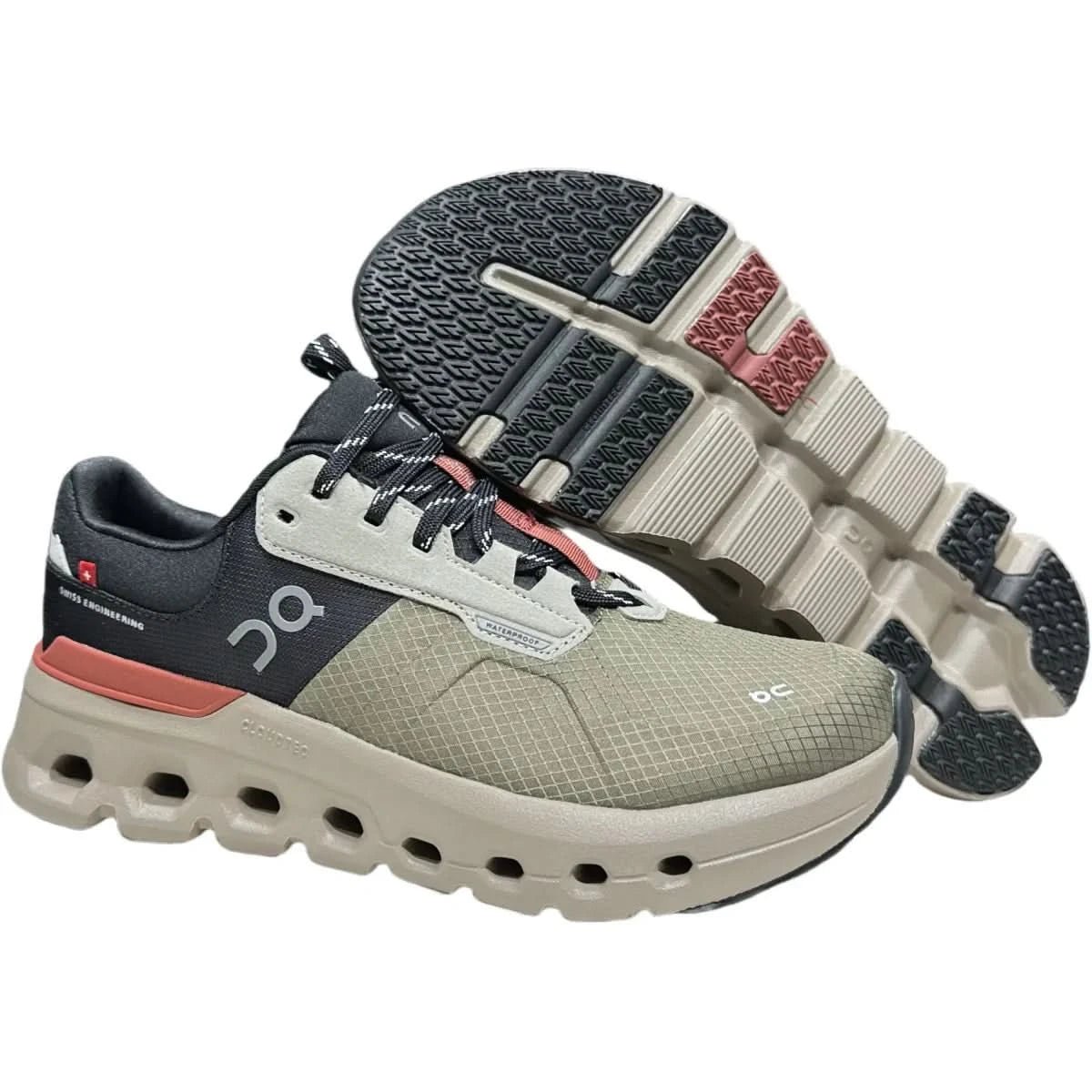 On Cloudrunner 2 Waterproof Women's Brown/Green - Onsrunners