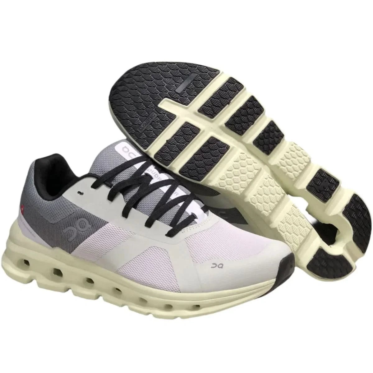 On Cloudrunner Men's Frost/Aloe - Onsrunners