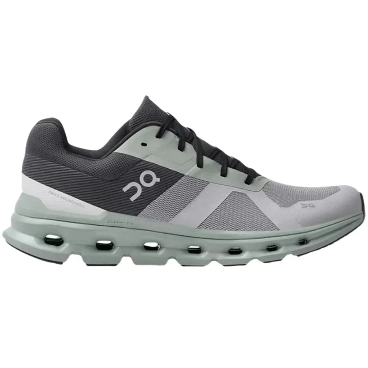 On Cloudrunner Men's Gray/Green - Onsrunners
