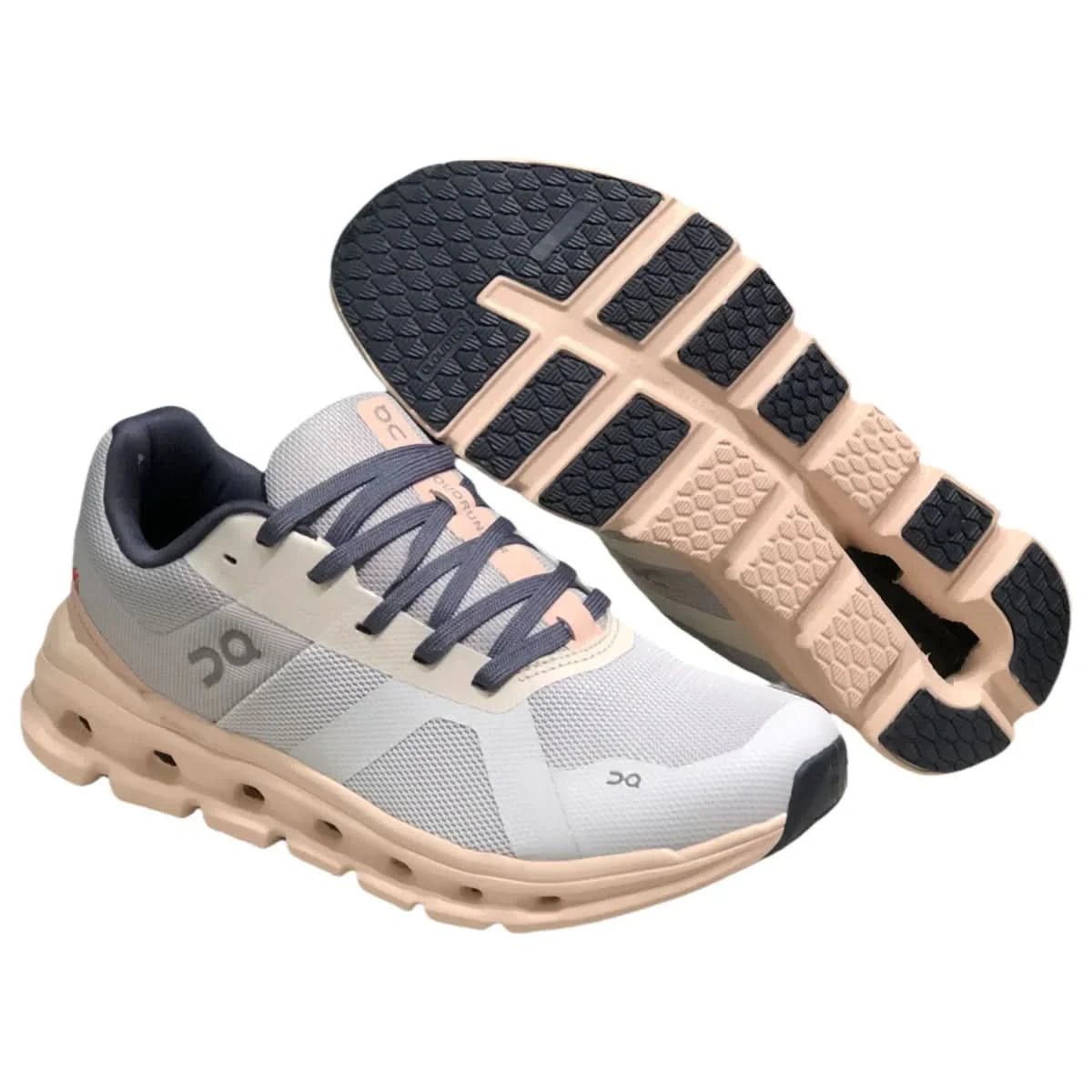 On Cloudrunner Men's Gray/Pink - Onsrunners