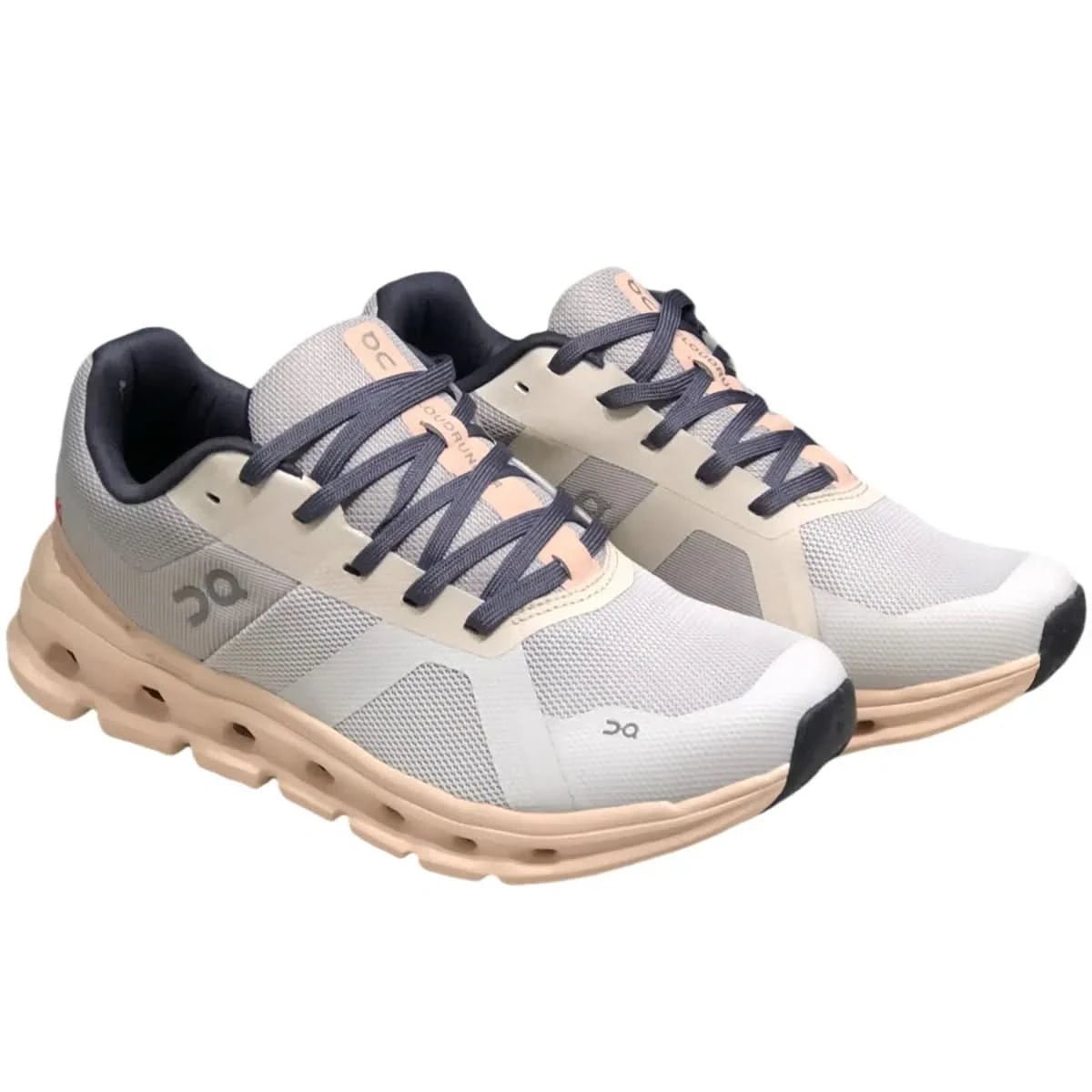 On Cloudrunner Men's Gray/Pink - Onsrunners