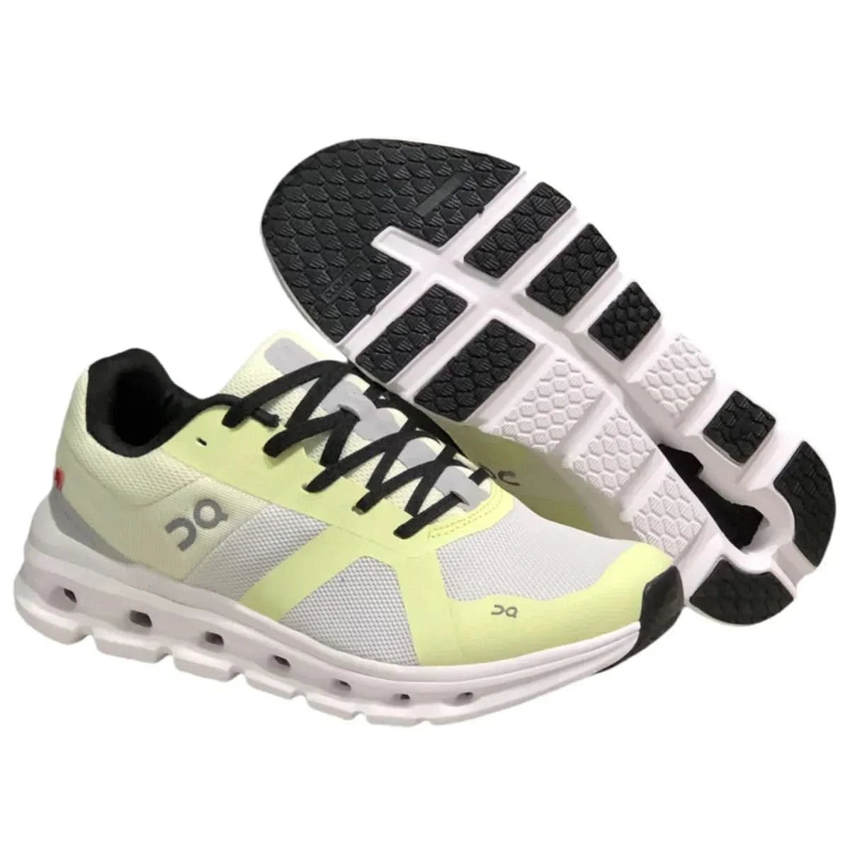 On Cloudrunner Men's White/Green - Onsrunners
