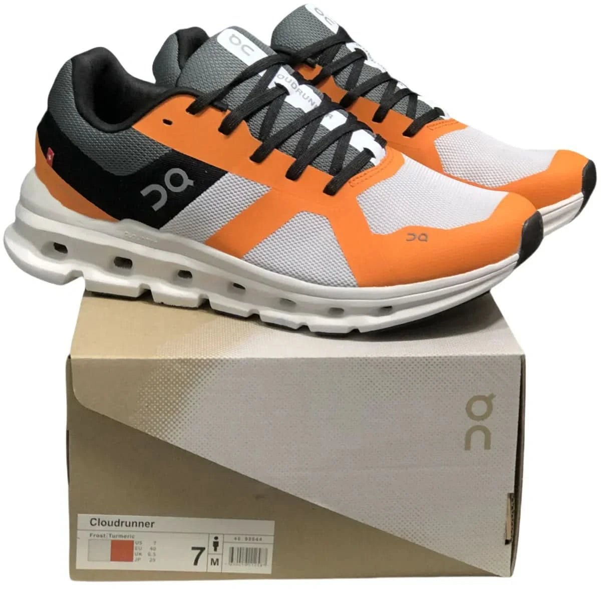 On Cloudrunner Women's Gray/Yellow - Onsrunners