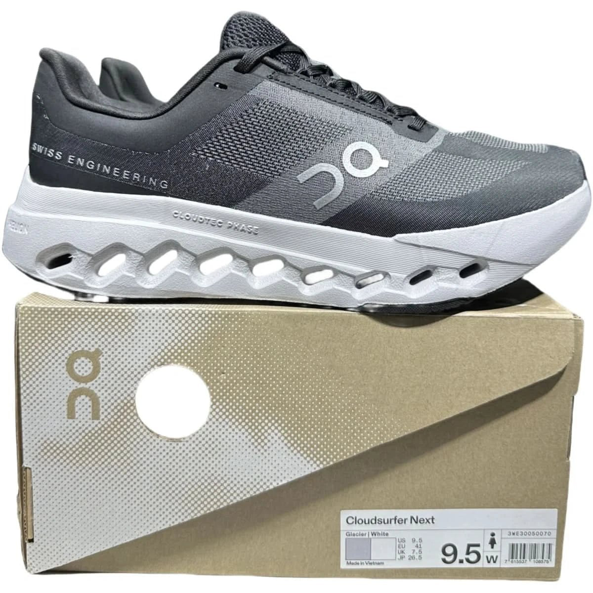 On Cloudsurfer Next Men's Black/Gray - Onsrunners