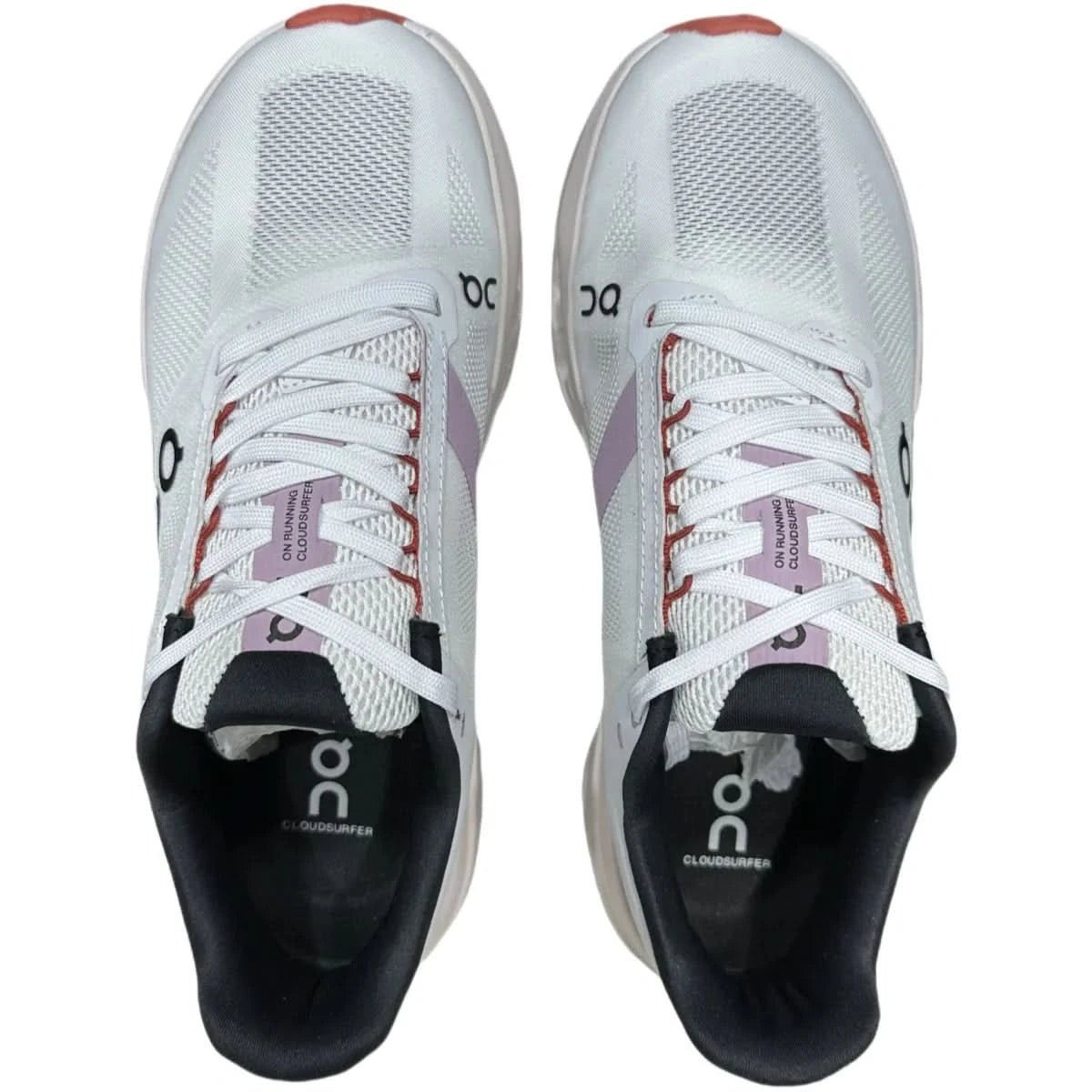On Cloudsurfer Next Women's White/Flame - Onsrunners