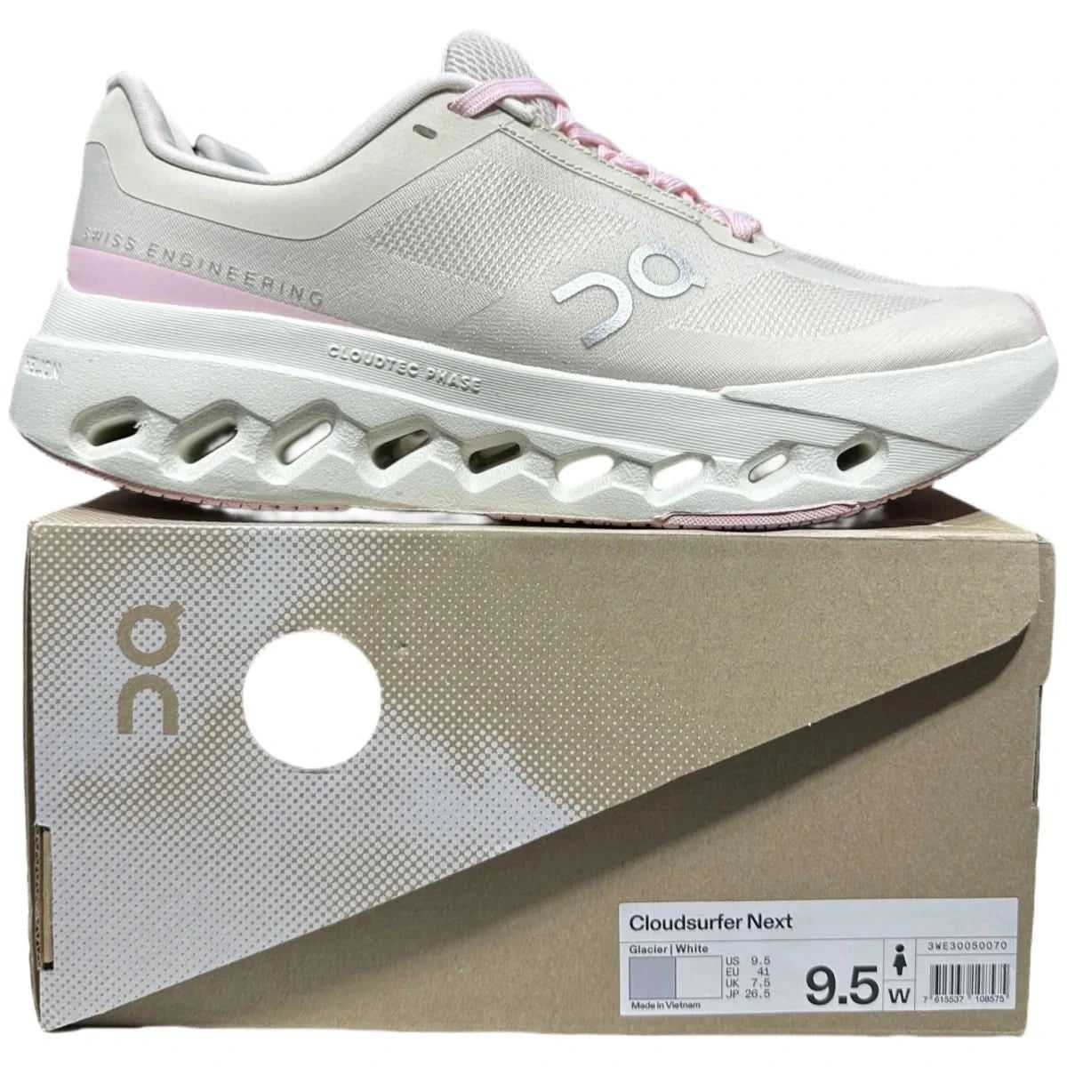 On Cloudsurfer Next Women's White/Pink - Onsrunners